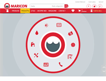 Tablet Screenshot of maricon.ro